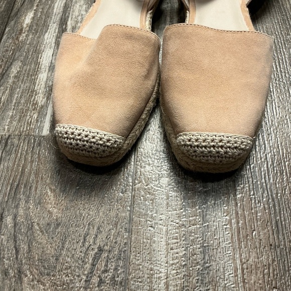 New Banana Republic Banana Republic Beige Espadrille Flats Size 8.5 - Picture 10 of 11